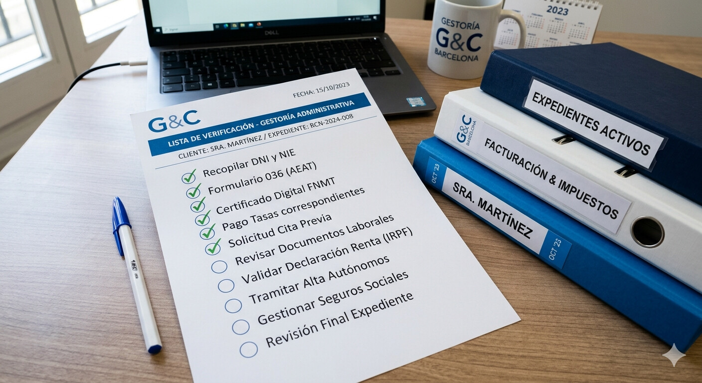 Lista de verificación para gestorías con los puntos clave a revisar con clientes autónomos societarios en 2026: base de cotización, pensión estimada, dividendos, regularización y jubilación activa