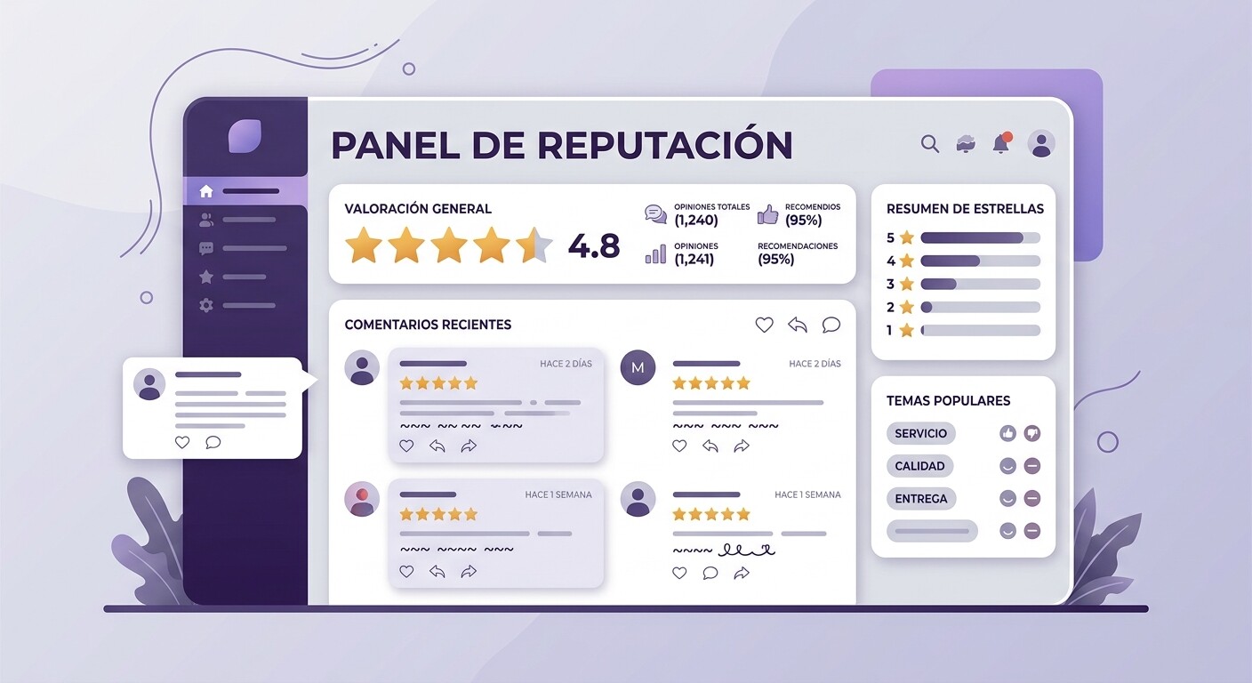 Resumen visual de las opiniones de Bilky en distintas plataformas: Trustpilot, GoWork, Capterra y Appvizer