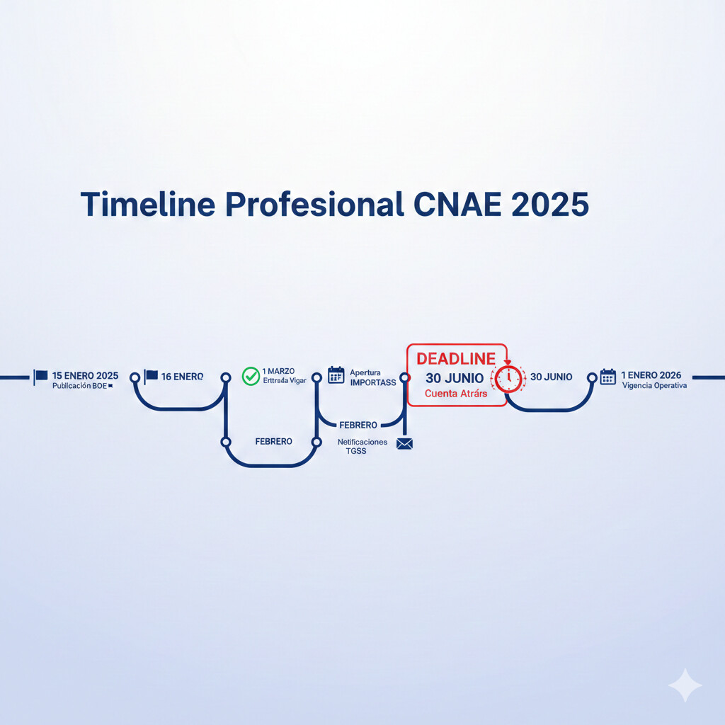 CNAE 2025: Cómo Actualizar Antes del 30 de Junio y Evitar Perder Subvenciones (Guía Completa 2026) | COPILOT GESTORIA