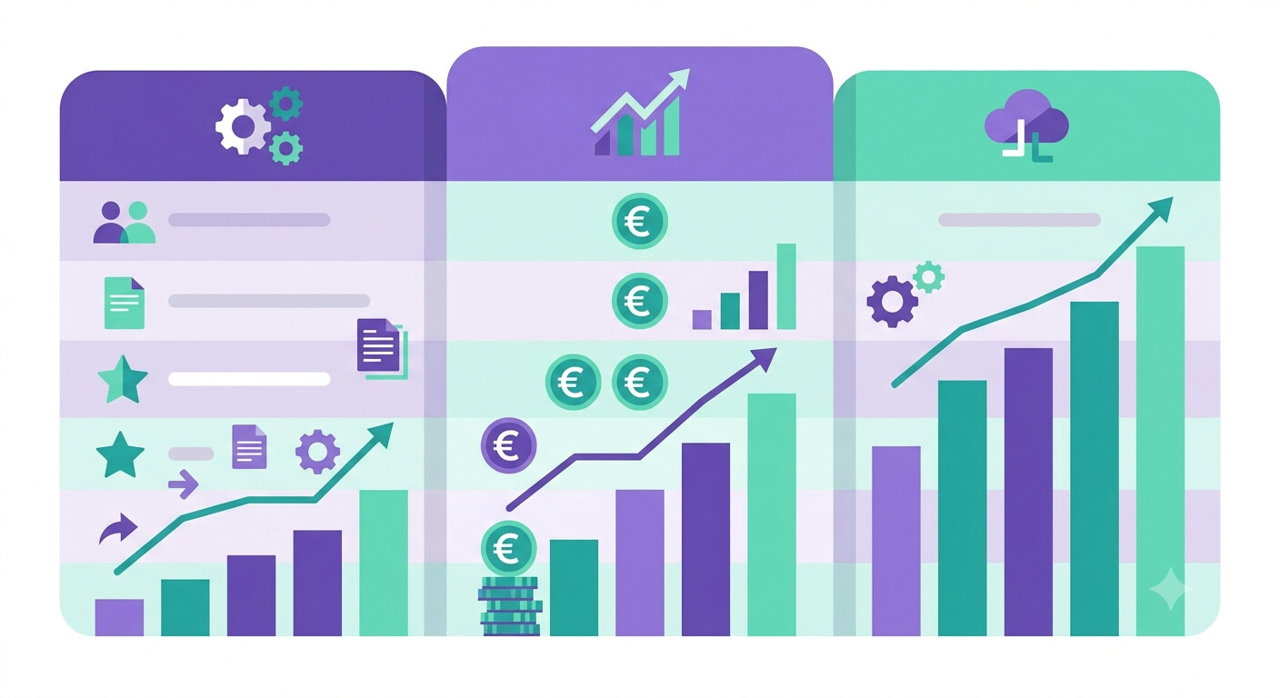 Tabla comparativa de precios 2026 entre los planes de Quipu y los planes de COPILOT Gestoría para asesorías