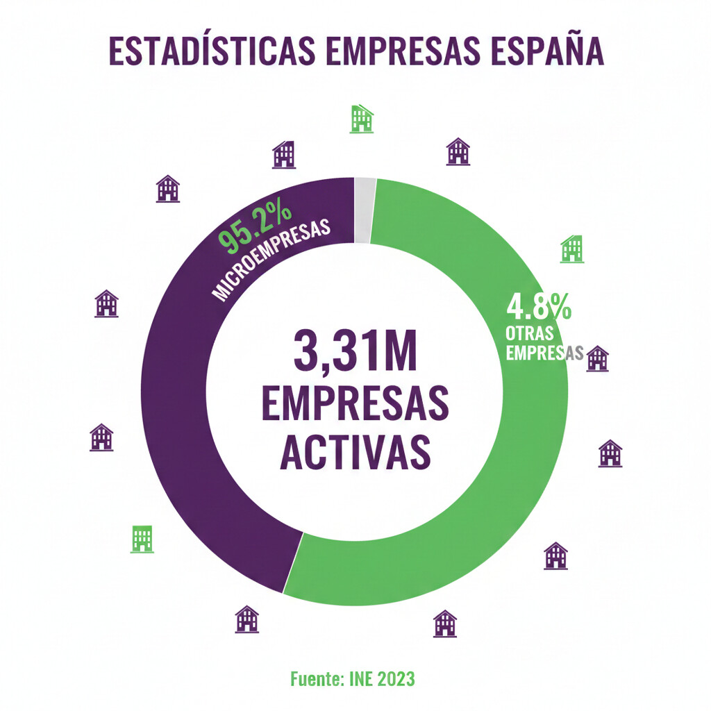 95,2% empresas españolas son microempresas beneficiadas por reforma fiscal IS 2026