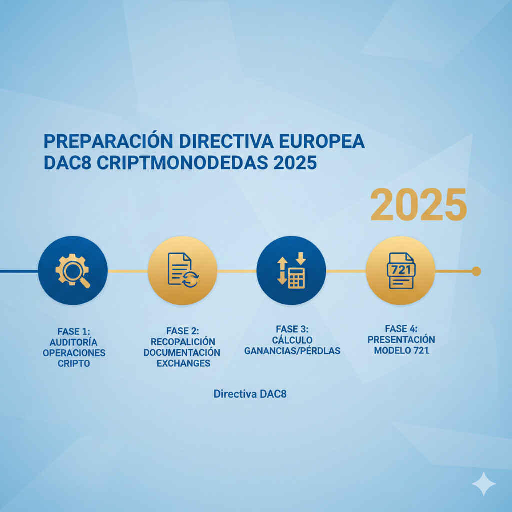 DAC8 2026 reporte automático exchanges Hacienda