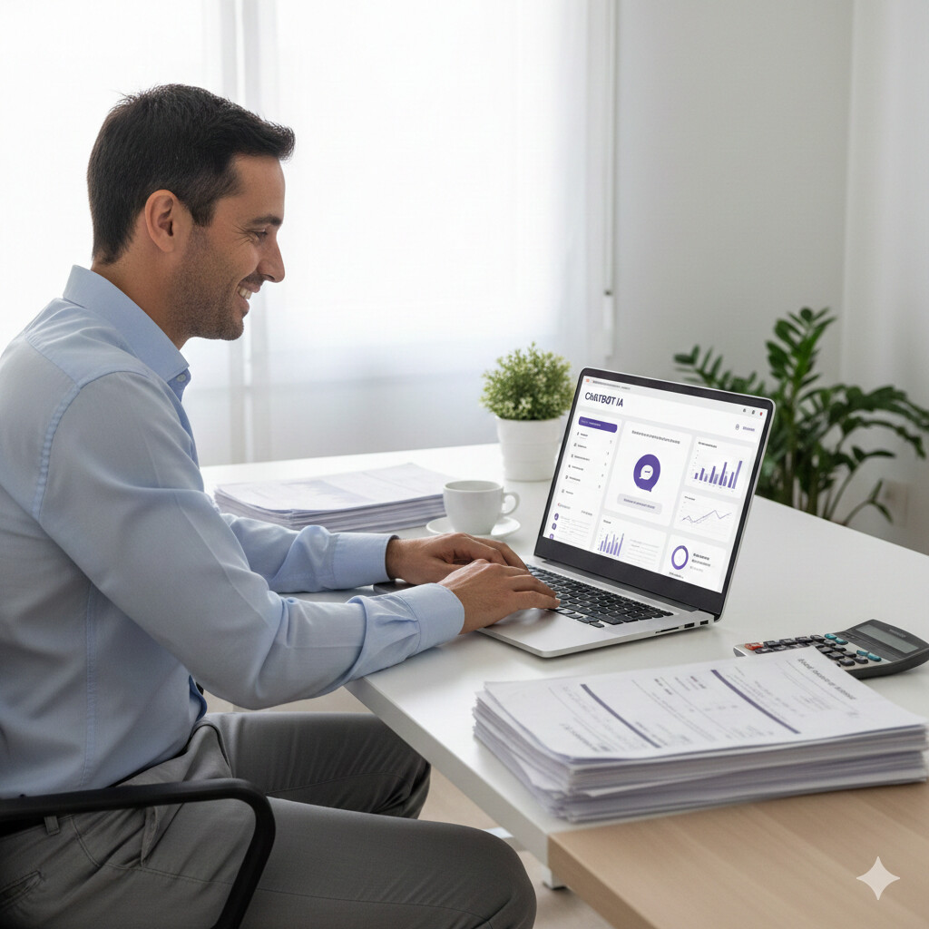 Chatbot IA 24/7 para Gestorías: Cómo Liberar 40% Tiempo Consultas Repetitivas (Casos Uso Reales) | COPILOT GESTORIA