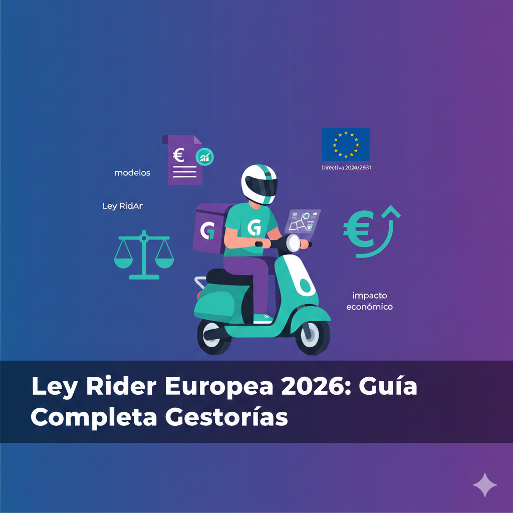 Ley Rider Europea 2026: Uber Abandona Autónomos - Qué Significa Para Gestorías y Cómo Preparar a Tus Clientes