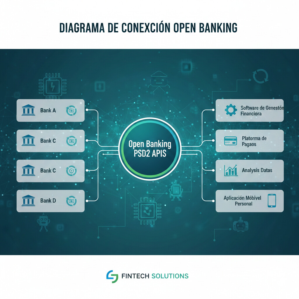 APIs Open Banking + PSD2: Cómo Automatizar 80% Tareas Contables en Gestorías (Guía Integraciones Fintech 2025) | COPILOT GESTORIA