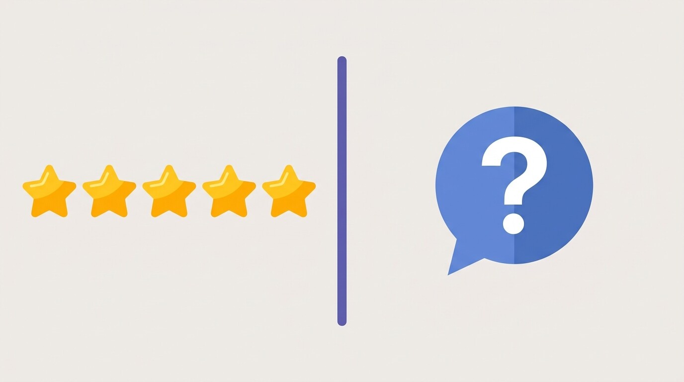Contraste entre las reseñas de 5 estrellas en G2 y el debate crítico sobre fiabilidad en un hilo de Forocoches sobre Inmatic