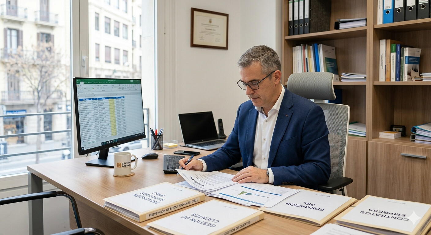 Nueva Ley PRL 2027: Cómo Preparar a Tus Clientes PYME Antes de Enero (Riesgos Psicosociales, Umbral 10 Empleados y Evaluación Presencial Obligatoria) — Guía Completa para Gestorías Laborales