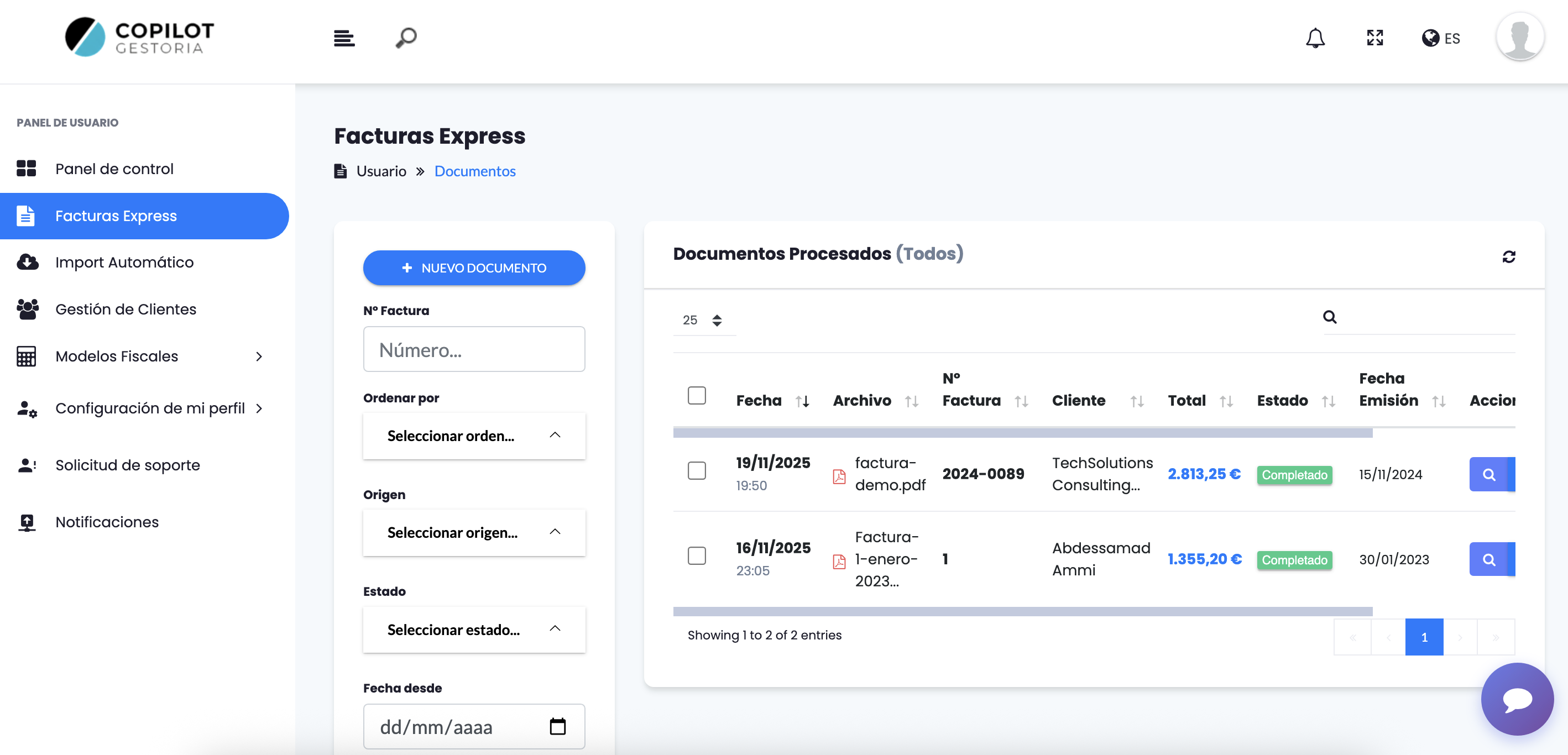 Validación de Datos